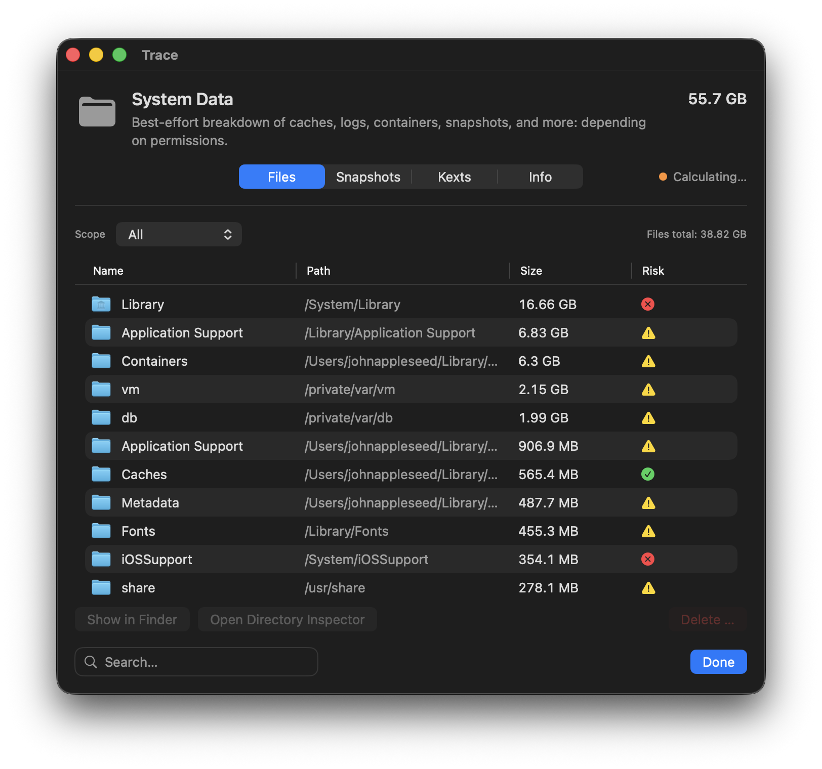 Systemdaten Aufschl&uuml;sselung