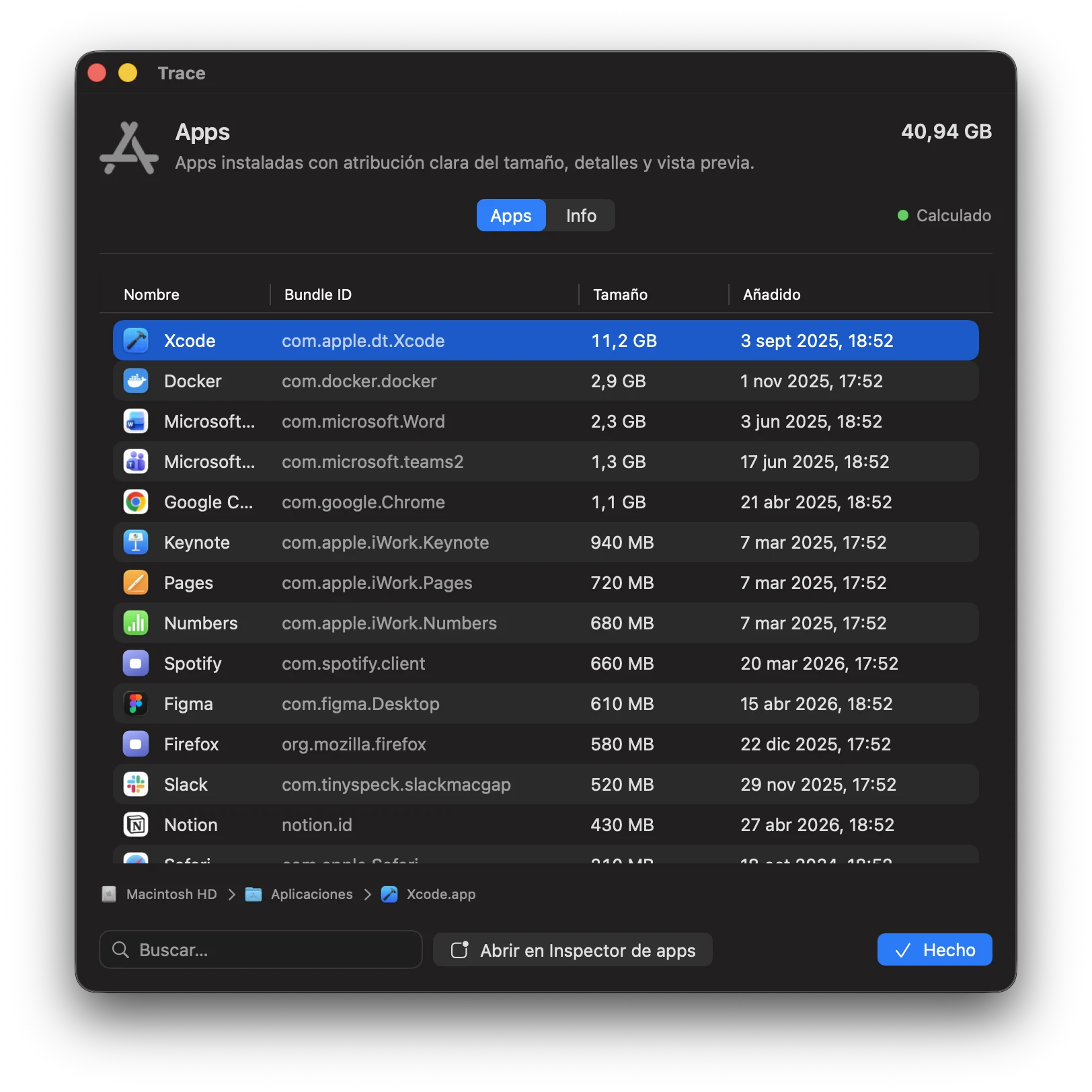 Captura: Categor&iacute;a Apps